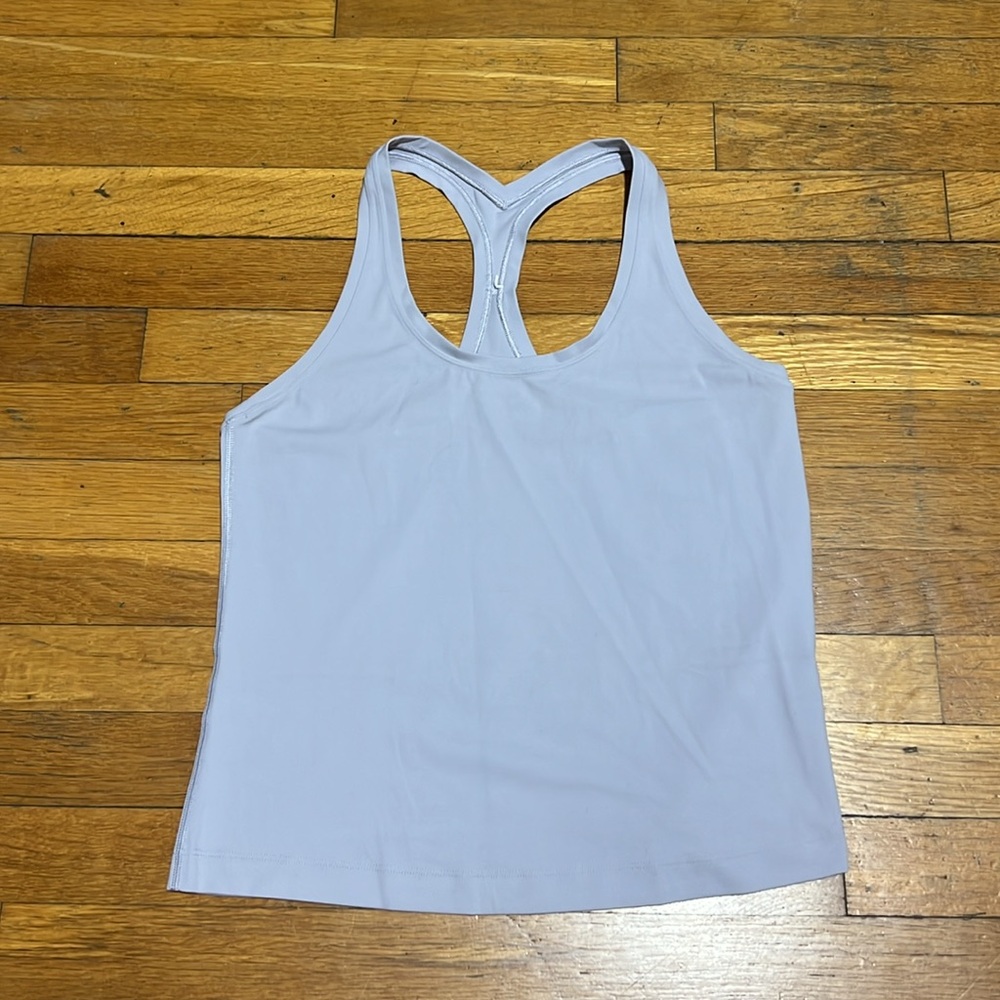 Lululemon Cool Racerback II Tank Nulu in Iced Iris, size 6/8 - Picture 2 of 11